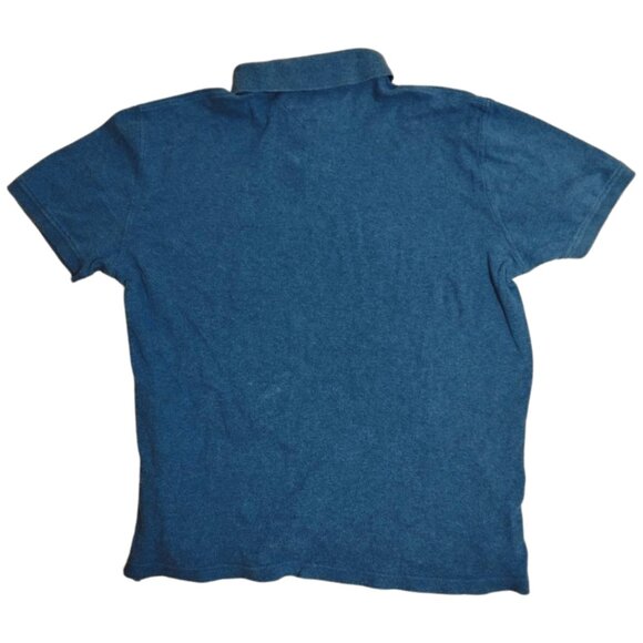 Tommy Hilfiger Men's Regular Fit Polo - Size L - Blue, Classic Fit, Cotton Blend - Picture 2 of 8
